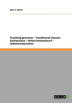portada Teaching grammar: Conditional clauses