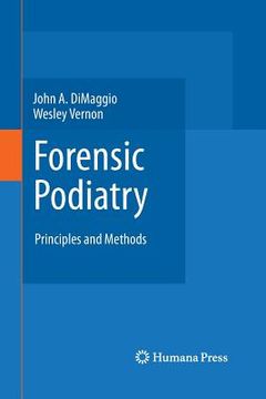 portada Forensic Podiatry: Principles and Methods (in English)