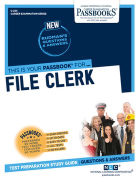 portada File Clerk (C-254): Passbooks Study Guide Volume 254