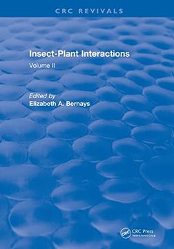 portada Insect-Plant Interactions (1990): Volume ii (Crc Press Revivals) (en Inglés)