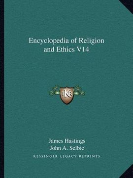 portada encyclopedia of religion and ethics v14 (in English)