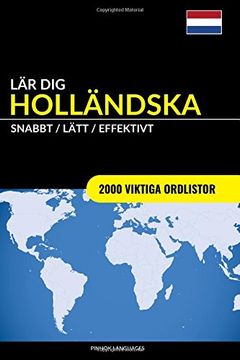 portada Lär dig Holländska - Snabbt / Lätt / Effektivt: 2000 viktiga ordlistor