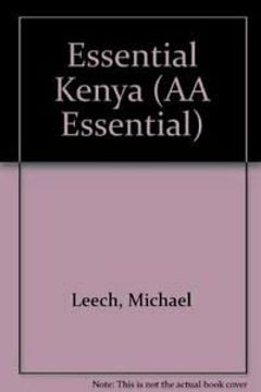 portada Essential Kenya (aa Essential) (en Inglés)