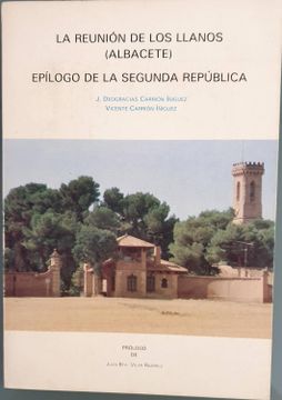 portada Reunion de los Llanos Albacete Epilogo Sgda rep
