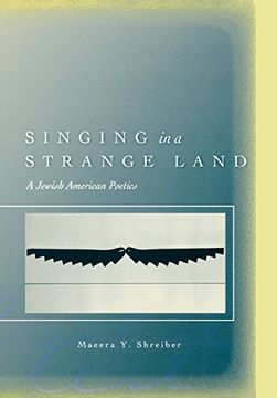 portada Singing in a Strange Land: A Jewish American Poetics (Verbal Art: Studies in Poetics) (en Inglés)