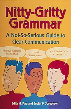 portada Nitty Gritty Grammar Book: For People on the go (in English)