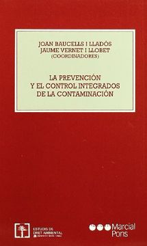 portada Prevencion Y El Control Integrados De La Contaminacion, La