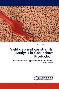 portada yield gap and constraints analysis in groundnut production