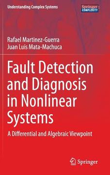 portada Fault Detection and Diagnosis in Nonlinear Systems: A Differential and Algebraic Viewpoint (en Inglés)