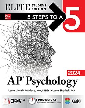 portada 5 Steps to a 5: AP Psychology 2024 Elite Student Edition (en Inglés)