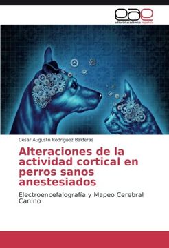 portada Alteraciones de la actividad cortical en perros sanos anestesiados: Electroencefalografía y Mapeo Cerebral Canino (Spanish Edition)