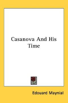portada casanova and his time (en Inglés)