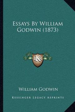 portada essays by william godwin (1873)