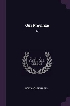 portada Our Province: 24 (en Inglés)