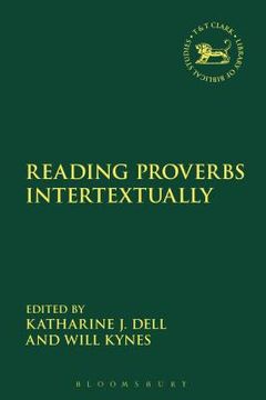 portada Reading Proverbs Intertextually (en Inglés)