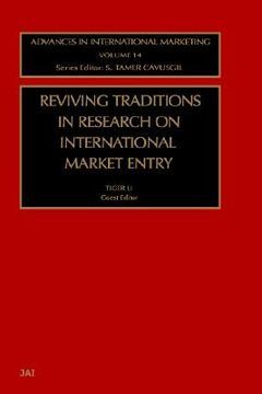 portada reviving traditions in research on international market entry (en Inglés)
