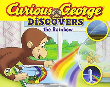 portada Curious George Discovers the Rainbow (Science Storybook)