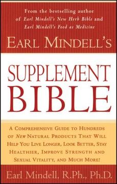portada Earl Mindell'S Supplement Bible (in English)