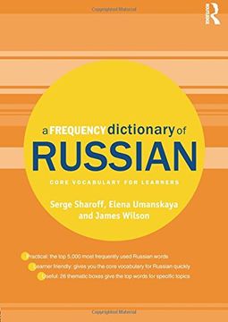 portada a frequency dictionary of russian: core vocabulary for learners (in English)