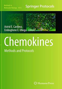 portada Chemokines: Methods and Protocols (Methods in Molecular Biology, 1013) (en Inglés)