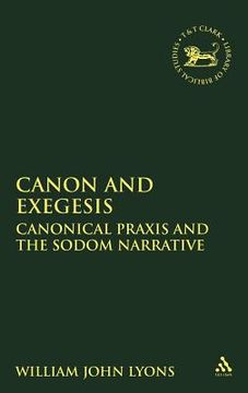portada canon and exegesis (en Inglés)