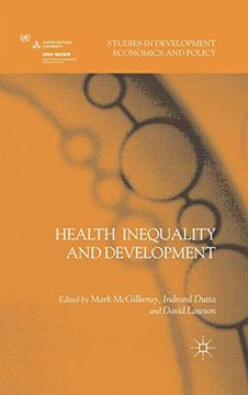 portada Health Inequality and Development (en Inglés)