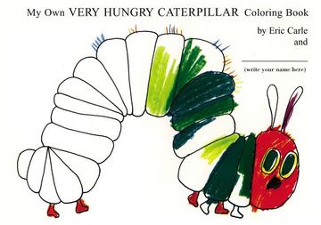 portada My own Very Hungry Caterpillar Coloring Book (in English)