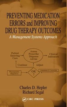 portada preventing medication errors and improving drug therapy outcomes (en Inglés)