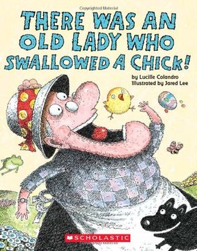 portada There was an old Lady who Swallowed a Chick! (en Inglés)