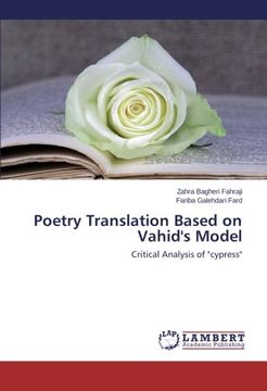 portada Poetry Translation Based on Vahid's Model 