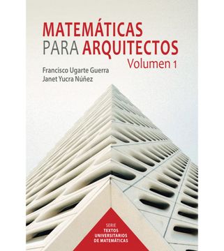portada Matemáticas para arquitectos, volumen 1