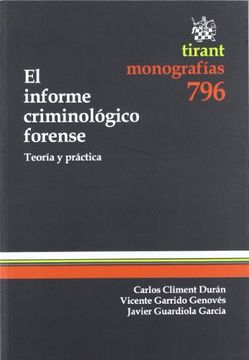 portada El Informe Criminológico Forense (in Spanish)