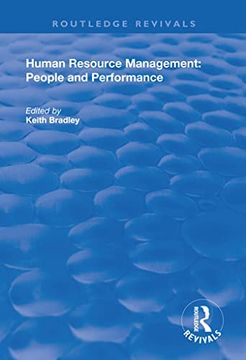 portada Human Resource Management: People and Performance (Routledge Revivals) (in English)