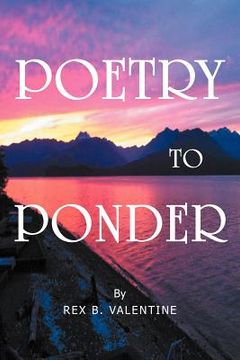portada poetry to ponder (en Inglés)