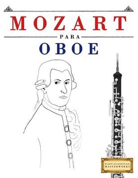 portada Mozart Para Oboe: 10 Piezas F