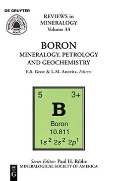 portada Boron (Reviews in Mineralogy,) (en Inglés)