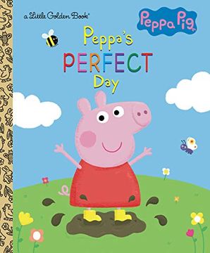 portada Peppa'S Perfect day (Little Golden Books: Peppa Pig) (en Inglés)