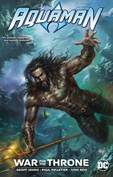 portada Aquaman: War for the Throne (en Inglés)