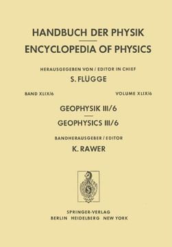 portada geophysik iii (en Inglés)