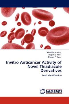 portada invitro anticancer activity of novel thiadiazole derivatives (en Inglés)