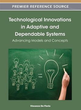 portada technological innovations in adaptive and dependable systems