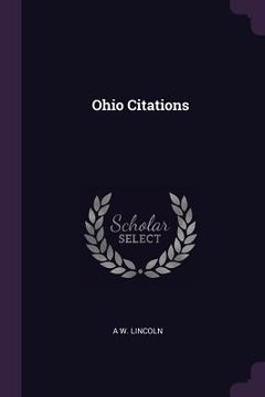 portada Ohio Citations (en Inglés)