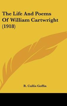 portada the life and poems of william cartwright (1918)