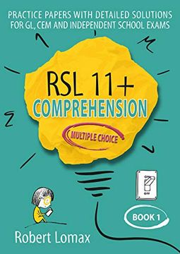 portada Rsl 11+ Comprehension, Multiple Choice: Book 1 (en Inglés)