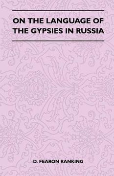 portada on the language of the gypsies in russia (folklore history series) (en Inglés)