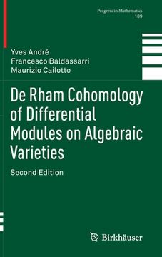 portada de Rham Cohomology of Differential Modules on Algebraic Varieties (en Inglés)