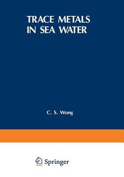 portada Trace Metals in Sea Water (en Inglés)