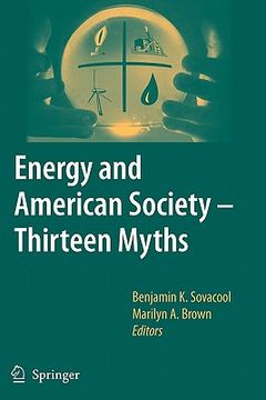 portada energy and american society thirteen myths (en Inglés)