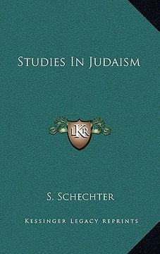 portada studies in judaism (en Inglés)