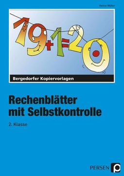 portada Rechenblätter mit Selbstkontrolle - 2. Klasse (en Alemán)